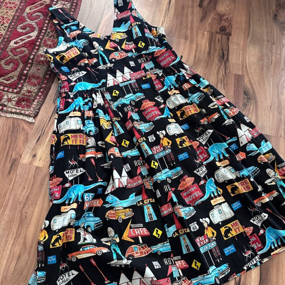 Fabulous Roadside Attraction Dress Vintage Style by Bea & Dot for ModCloth - Picture 3 of 6